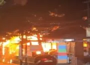Kebakaran Tragis Menghanguskan Bengkel di Semarang