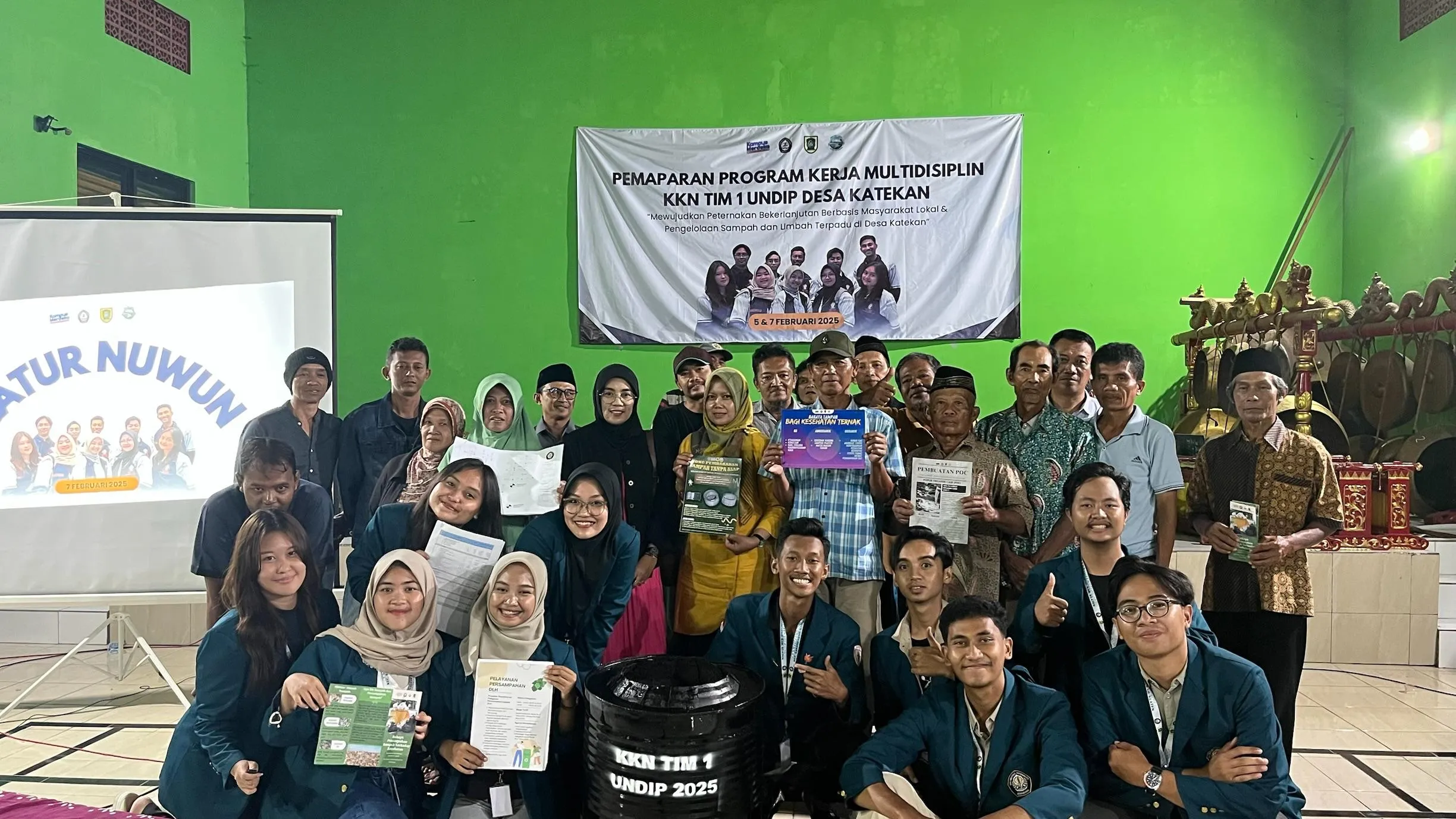 Reportase 1 bak sampah