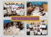 Ecoprint Pounding: Mewujudkan Kreativitas dan Kesadaran Lingkungan di MI Miftahul Falah