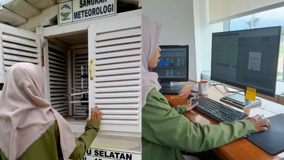 proses observasi  dan input data hasil observasi