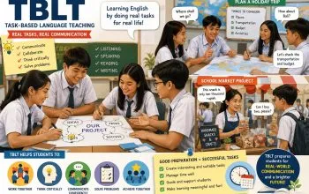 Task Based Language Teaching(TBLT), TBLT encourages open minded communication in class.