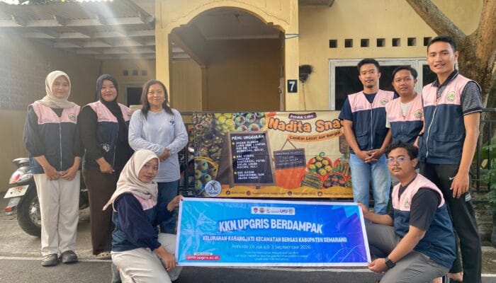 Mahasiswa KKN UPGRIS 2026 Laksanakan Upgrading UMKM Unggulan di Kelurahan Karangjati